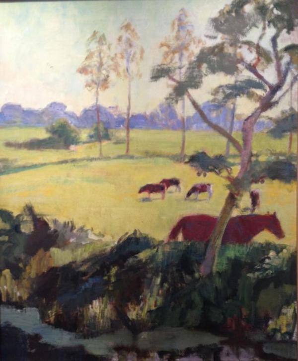 UItzicht uit mijn atelier (Marum)