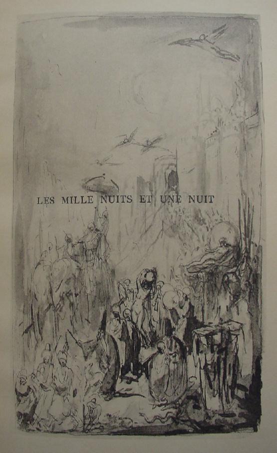Fragments des Mille Nuits et une Nuit.