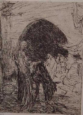 Een Ezeldrijver in Stamboel